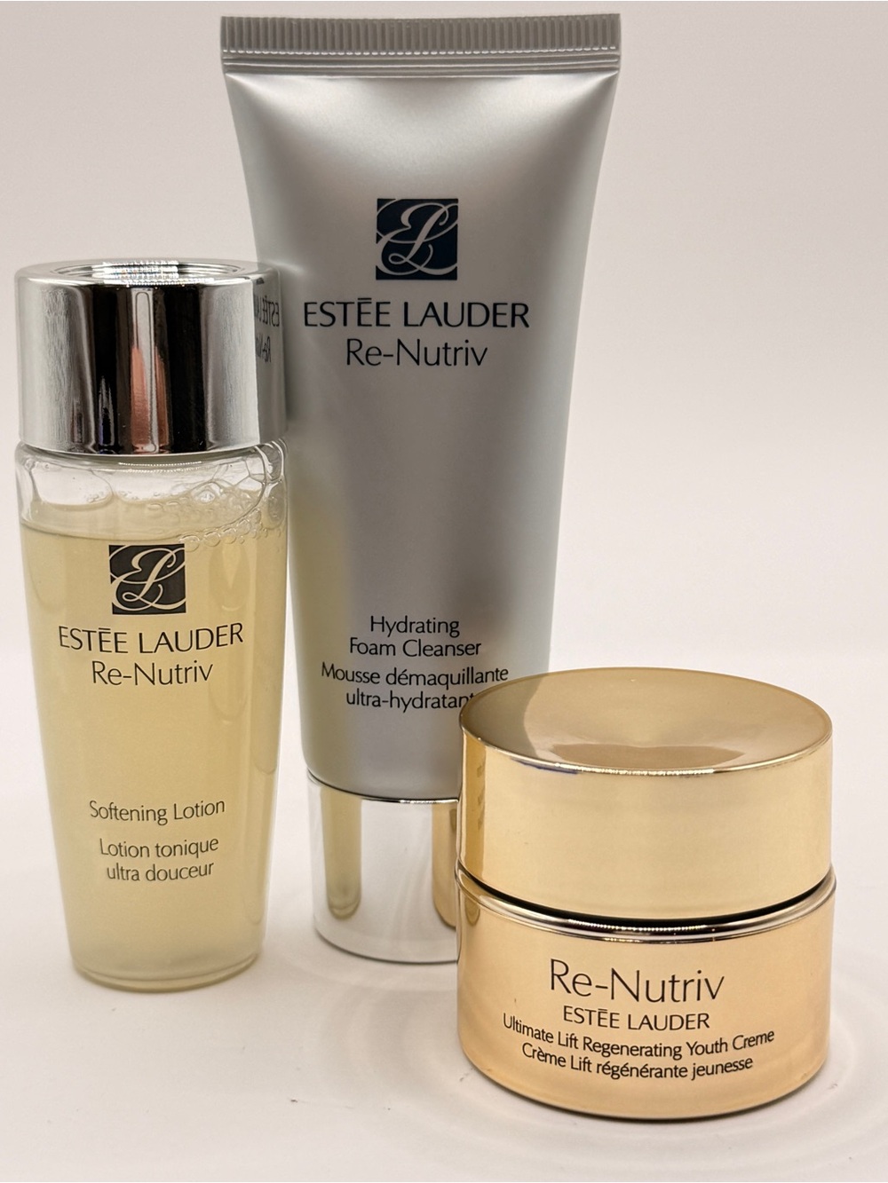 Estee Lauder Re-Nutriv Skincare Trio - Gold & Silver